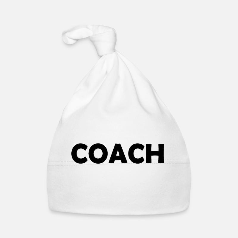 Coach - Bonnet bio Bébé - blanc
