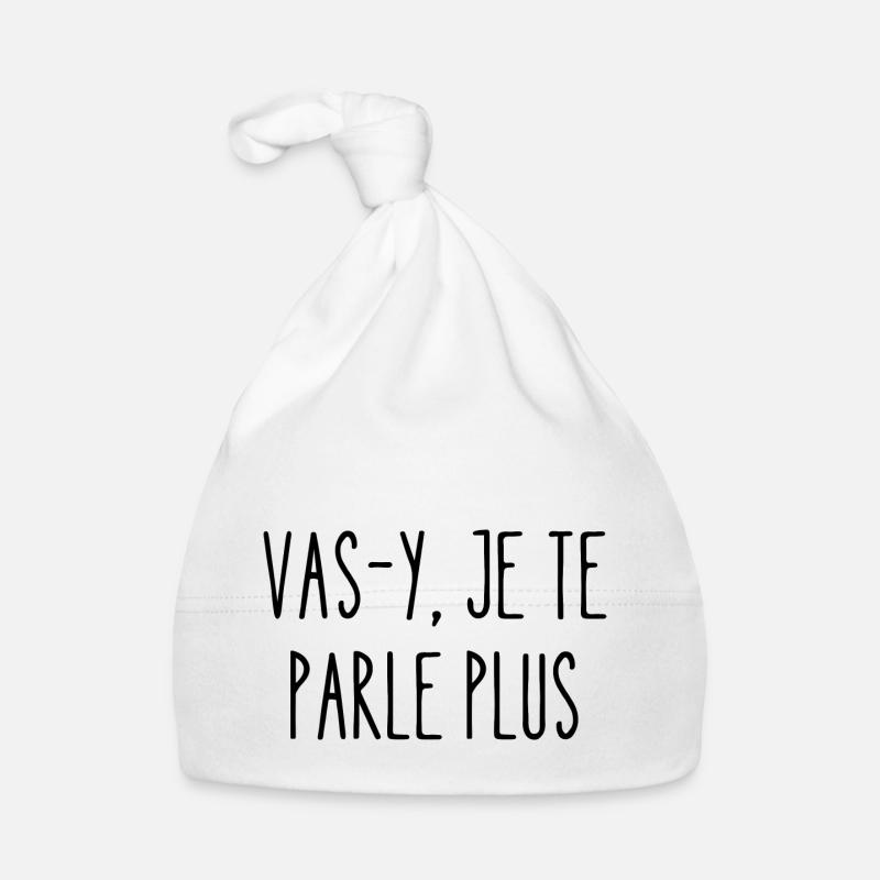 vas-y je te parle plus Bonnet bio Bébé