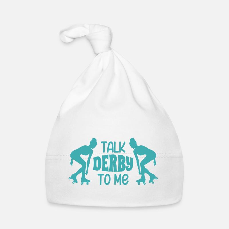 Talk Derby To Me Roller Derby Roller Skates Baby Bio-Mütze