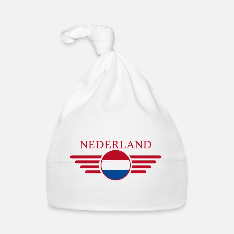 Netherlands Style Design T-Shirt Organic Baby Cap