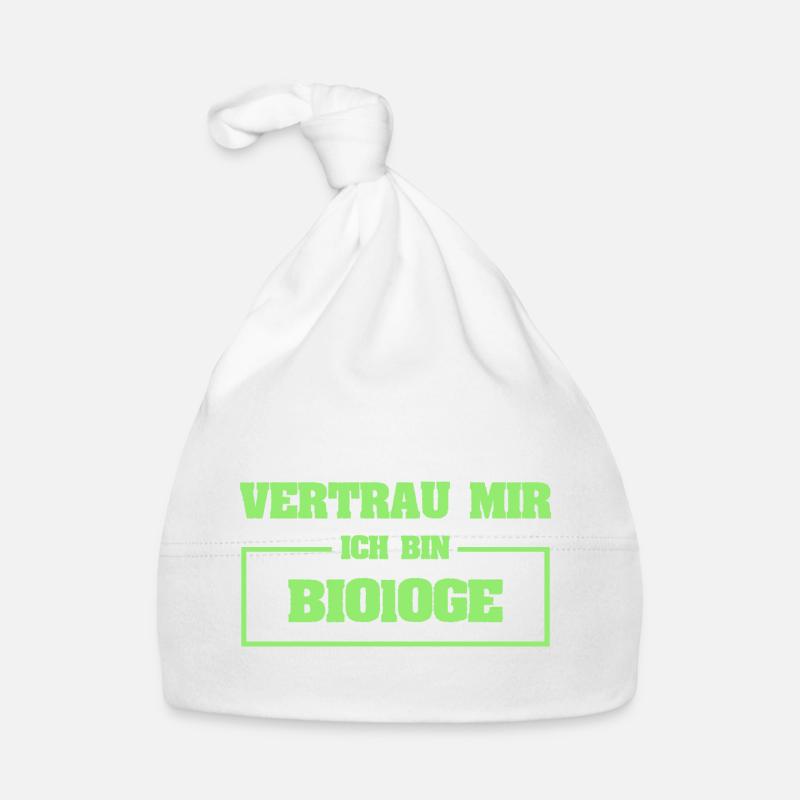 Drôle de biologiste Bonnet bio Bébé