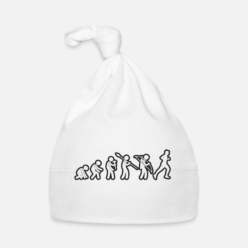 Evolution Running Grunge Blanc Bonnet bio Bébé