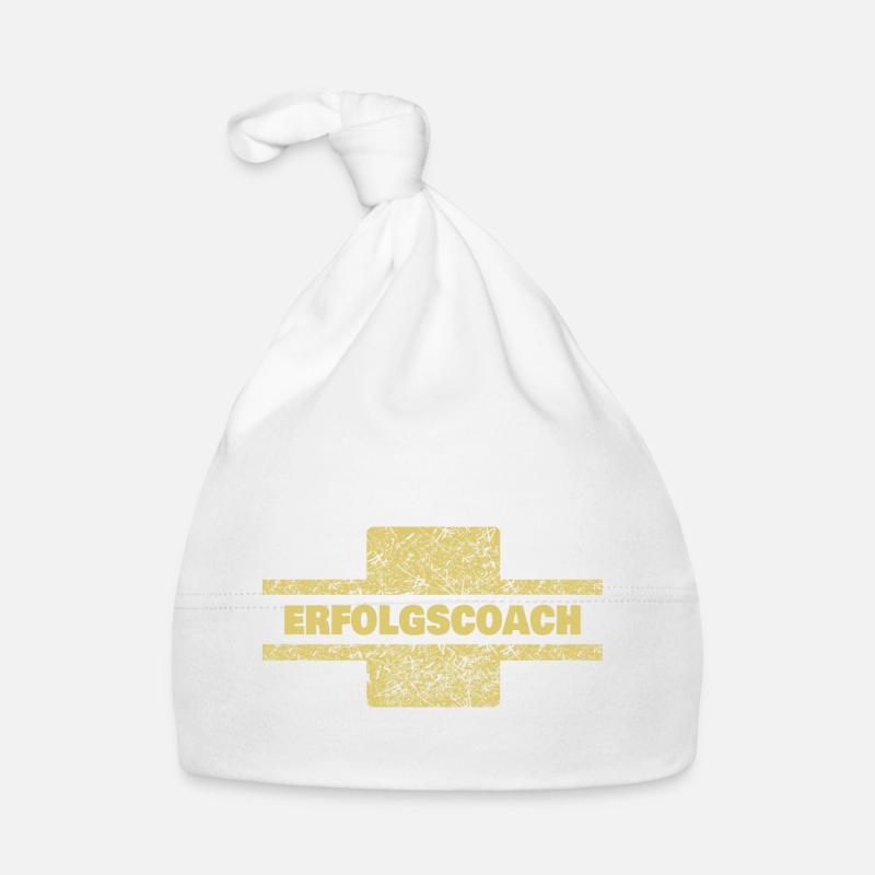 Beruf Erfolgscoach Baby Bio-Mütze