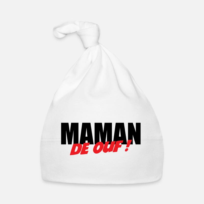 Maman de ouf ! Bonnet bio Bébé