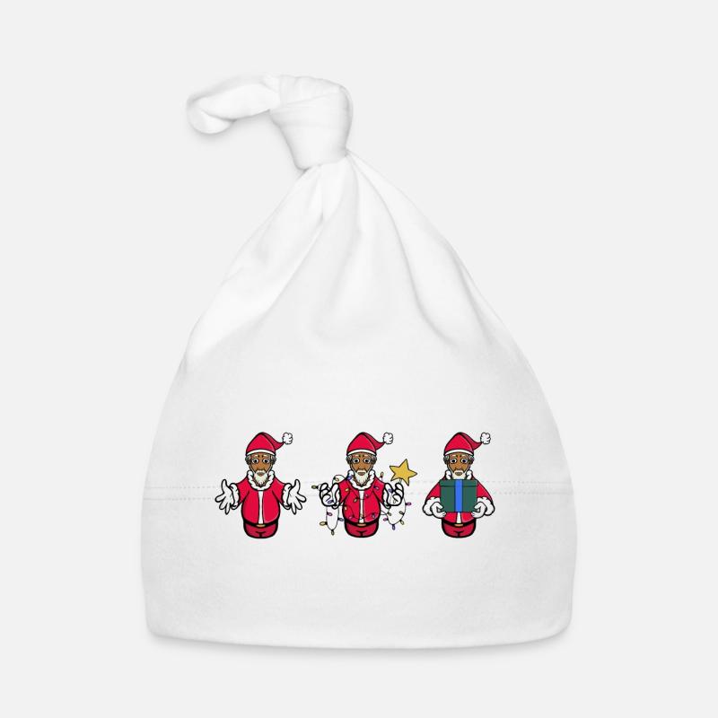 Joyeux Noël Père Noël Bonnet bio Bébé