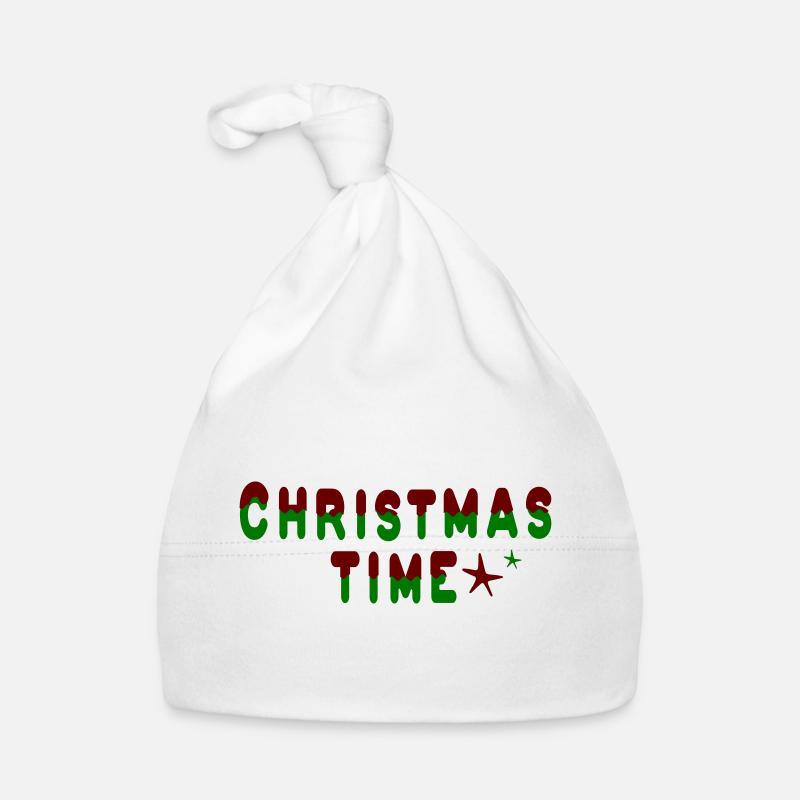 Période de Noël Bonnet bio Bébé
