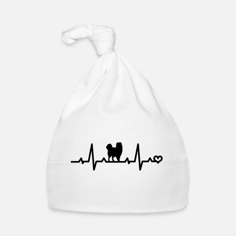 Australian Shepherd Aussie Liebe Herzfrequenz EKG Baby Bio-Mütze