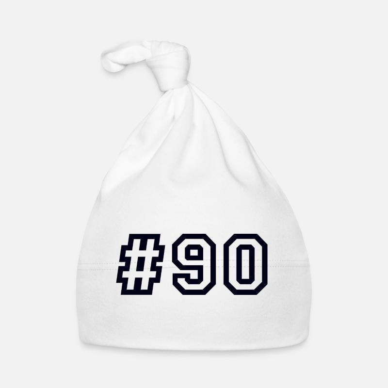 1990 Hashtag 90 Baby Bio-Mütze