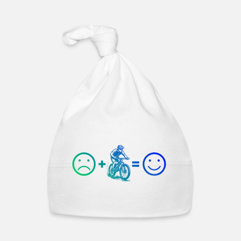 Conception simple et intemporelle du VTT Bonnet bio Bébé