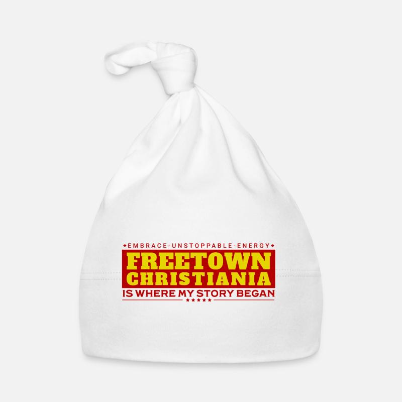 Freetown Christiania Denmark Organic Baby Cap