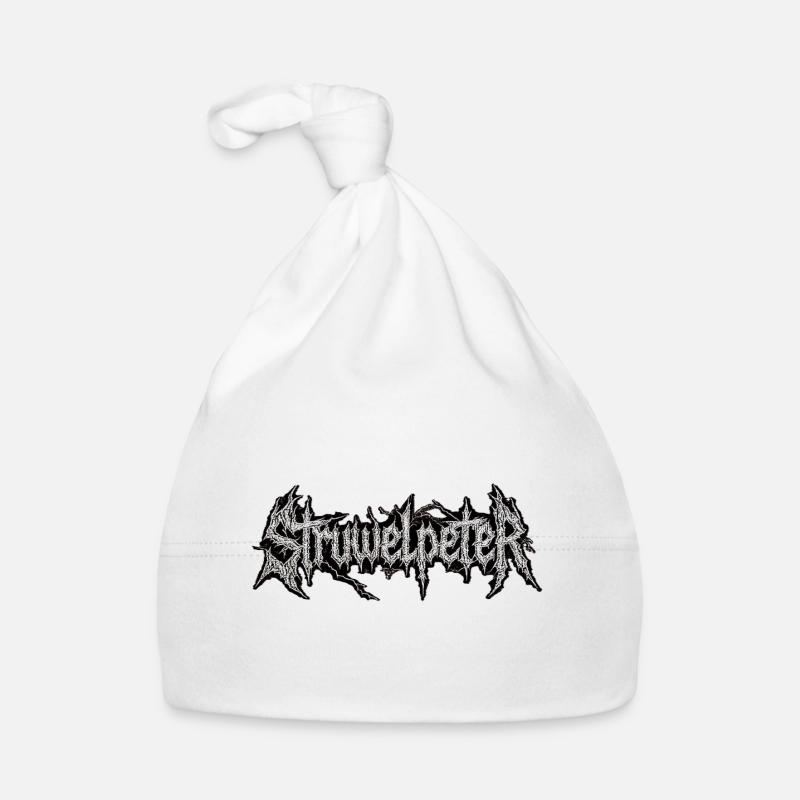 Struwwelpeter Grim Logo Baby Bio-Mütze