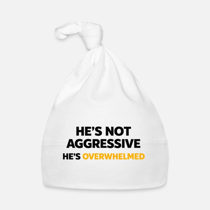 Overwhelmed instead of aggressive – saying tea Organic Baby Cap
