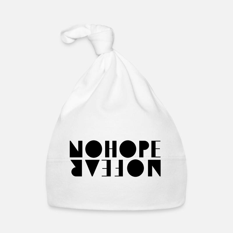 NoHopeNoFear Baby Bio-Mütze