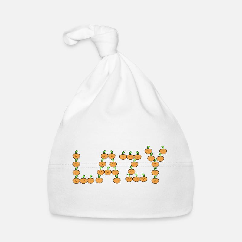 Pumpkin lazy Organic Baby Cap