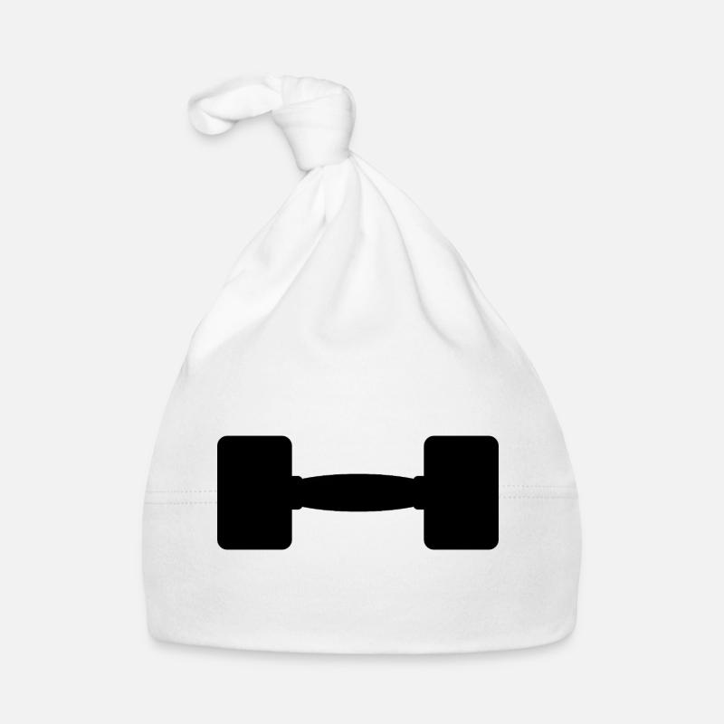 Dumbbell Organic Baby Cap