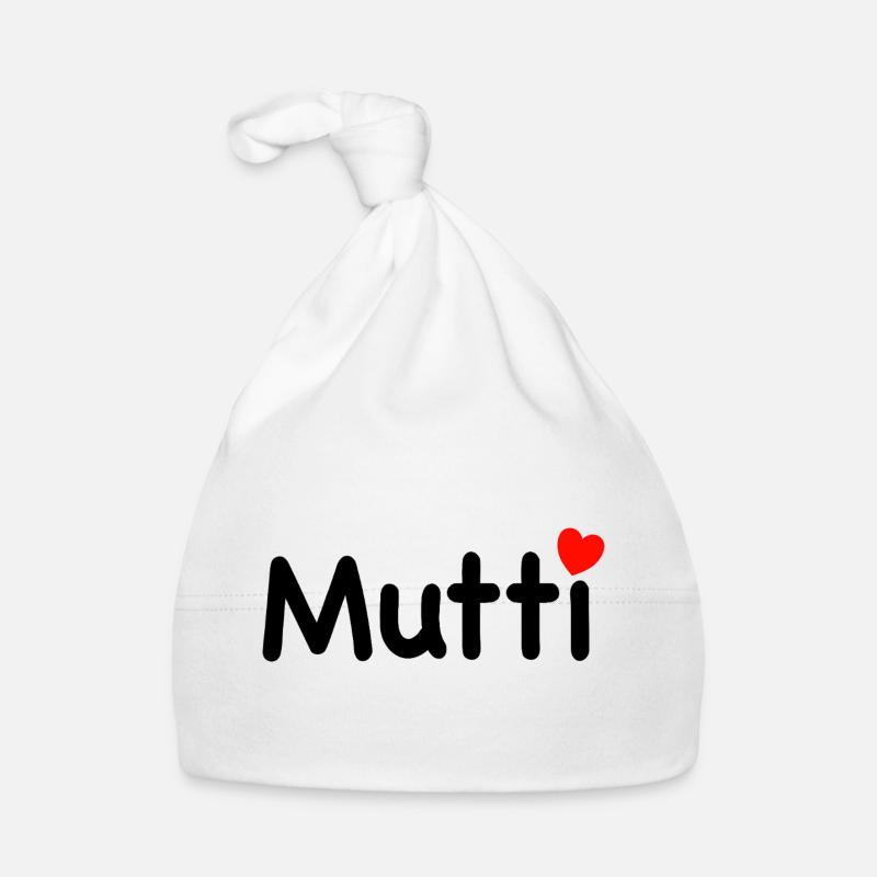 Mama Mutti Muttertag Baby Bio-Mütze