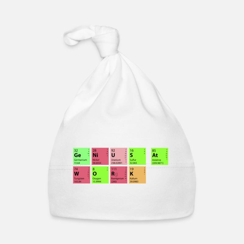 genius at work Baby Bio-Mütze