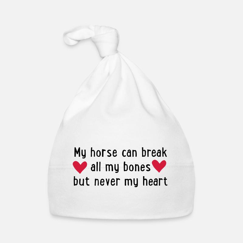 Pferd Baby Bio-Mütze