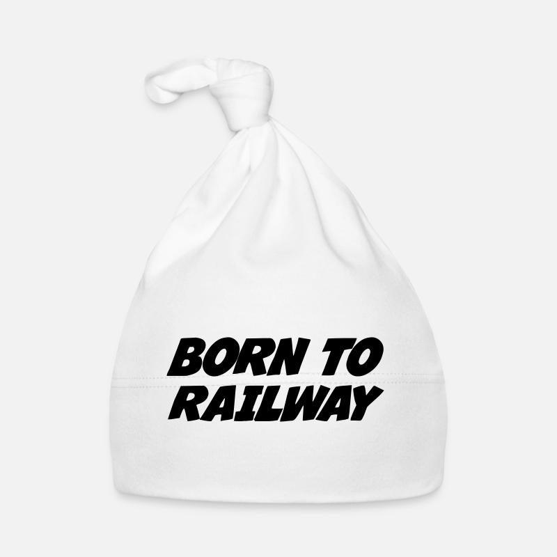 Eisenbahner / Eisenbahnen / Eisenbahn / Bahn Baby Bio-Mütze