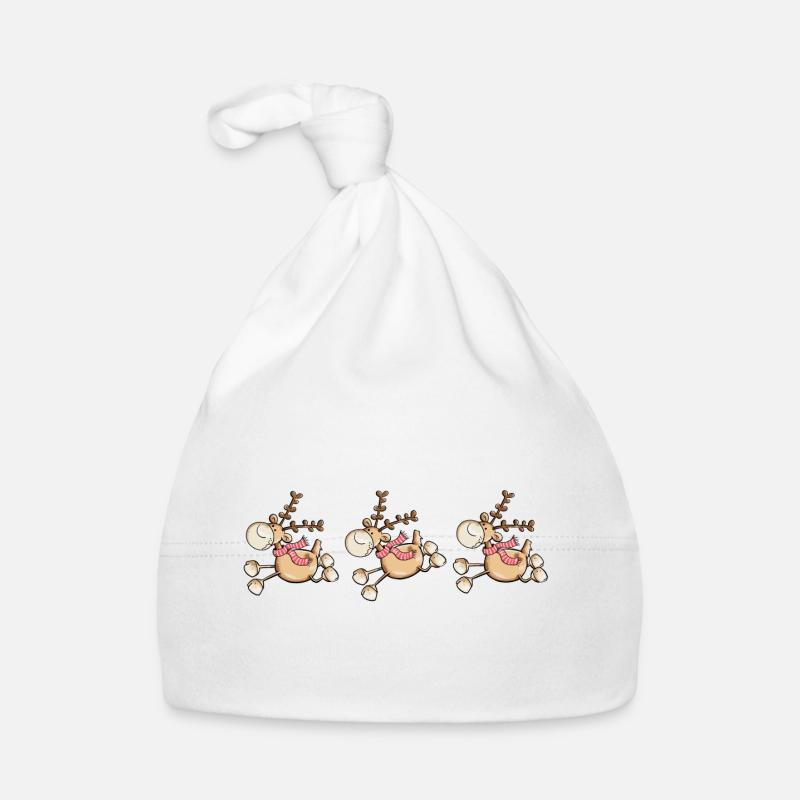 Drôle Renne Bonnet bio Bébé