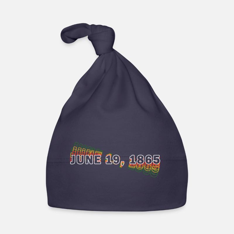 Juneteenth Black History Day Pride Gift Organic Baby Cap