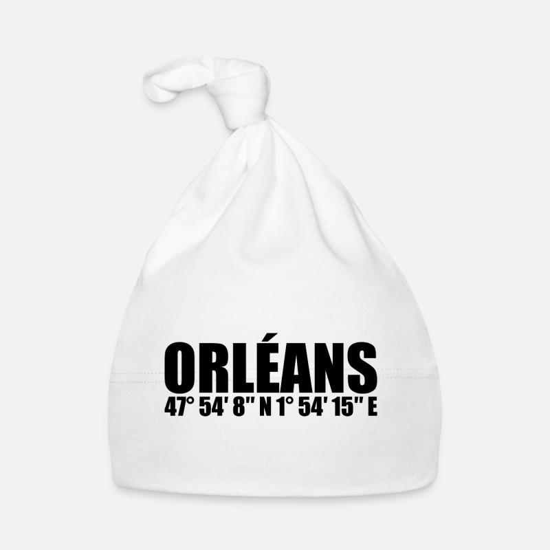 Orléans coordinates Organic Baby Cap