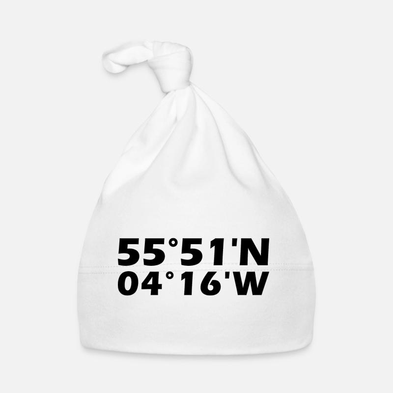 Coordonnées de Glasgow Bonnet bio Bébé
