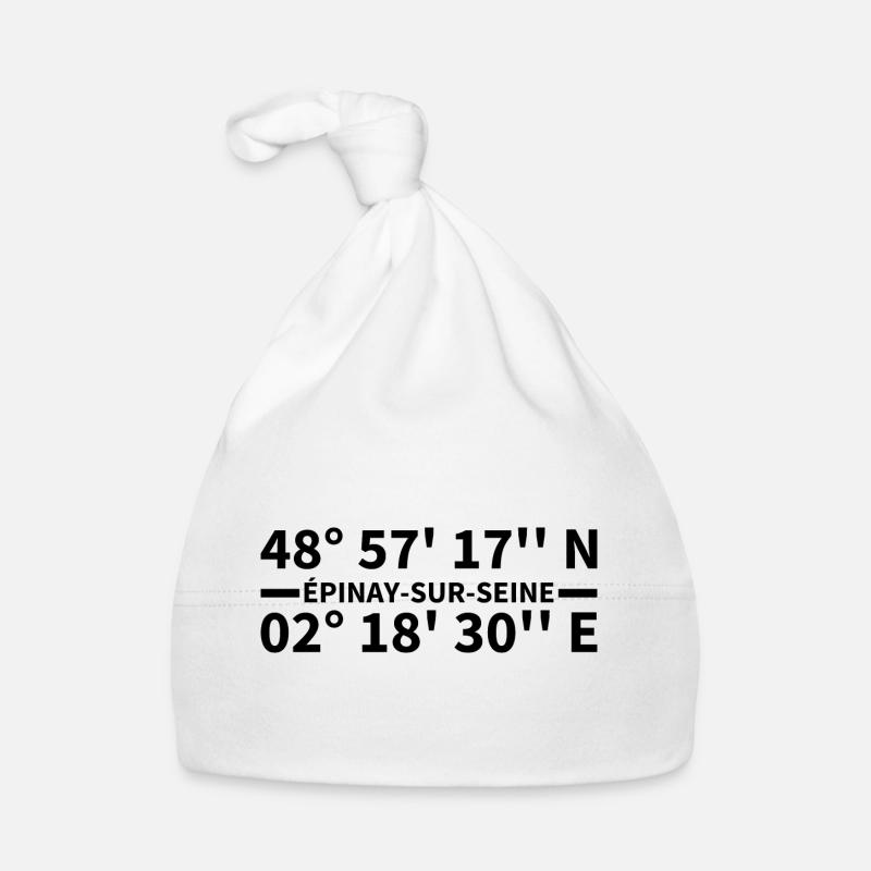 Épinay-sur-Seine coordinates Organic Baby Cap