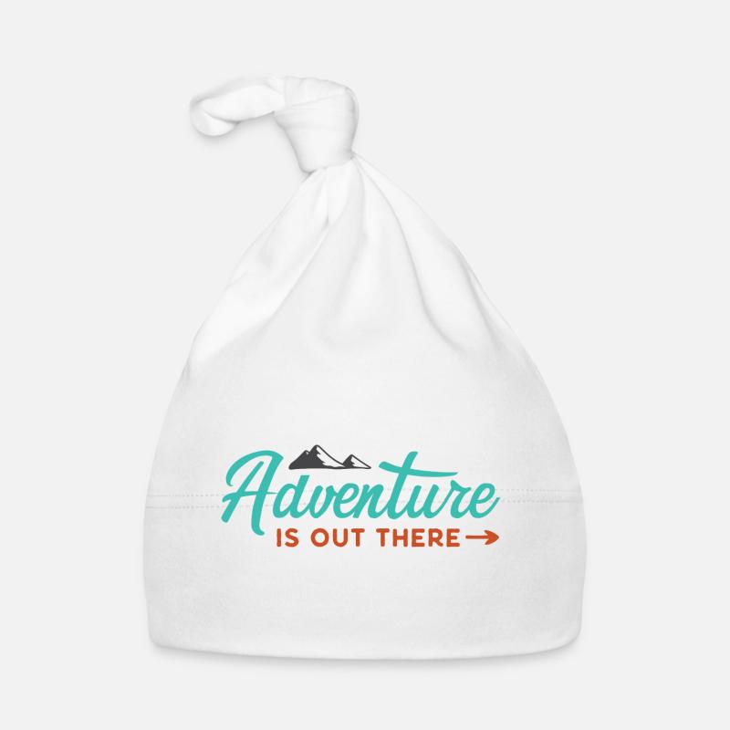 L’aventure est là-bas Bonnet bio Bébé