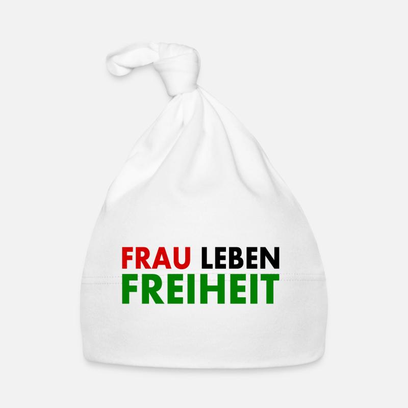 Frau leben freiheit Baby Bio-Mütze
