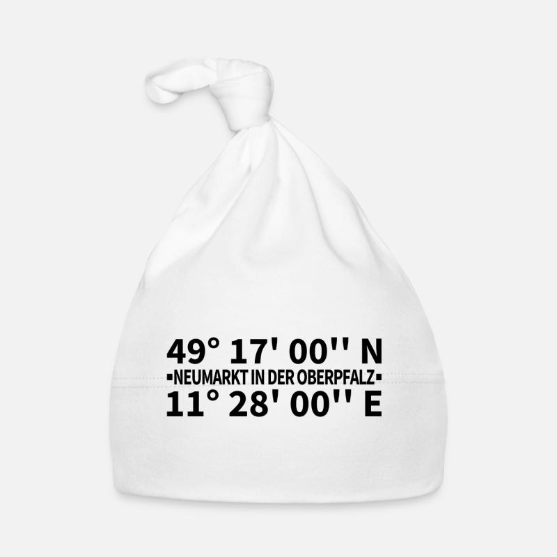 Neumarkt in der Oberpfalz Coordinates Organic Baby Cap