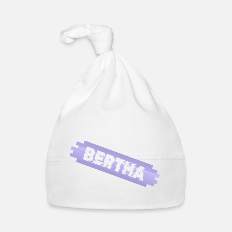 First name for Bertha Mother Infant Organic Baby Cap