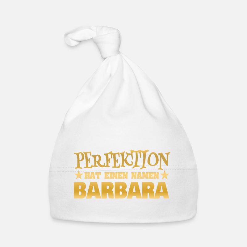 Perfektion Barbara - Baby Bio-Mütze - Weiß