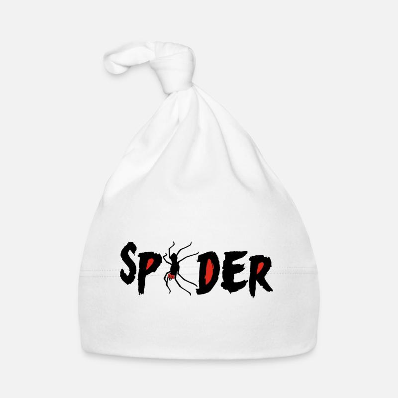 Rotäugige Spinne Baby Bio-Mütze