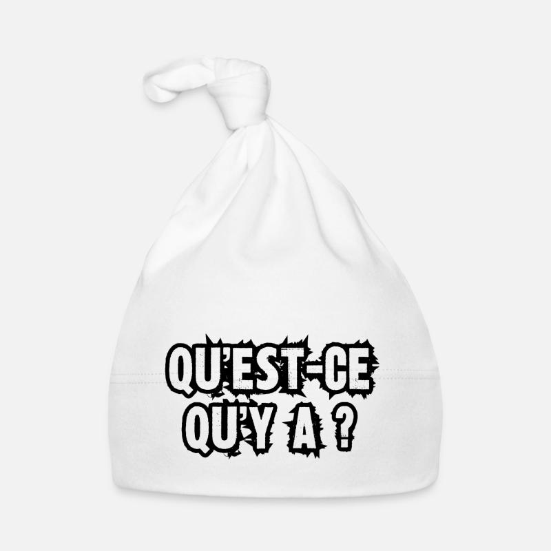 qu'est-ce qu'y a ? Bonnet bio Bébé