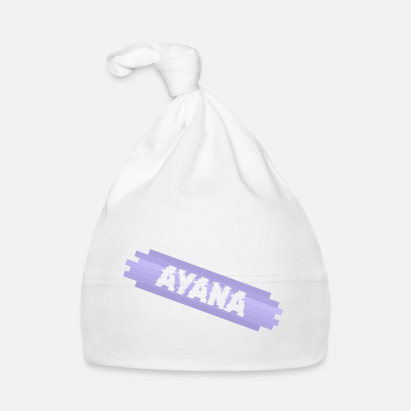 Vorname für Ayana Mutter Säugling Baby Bio-Mütze