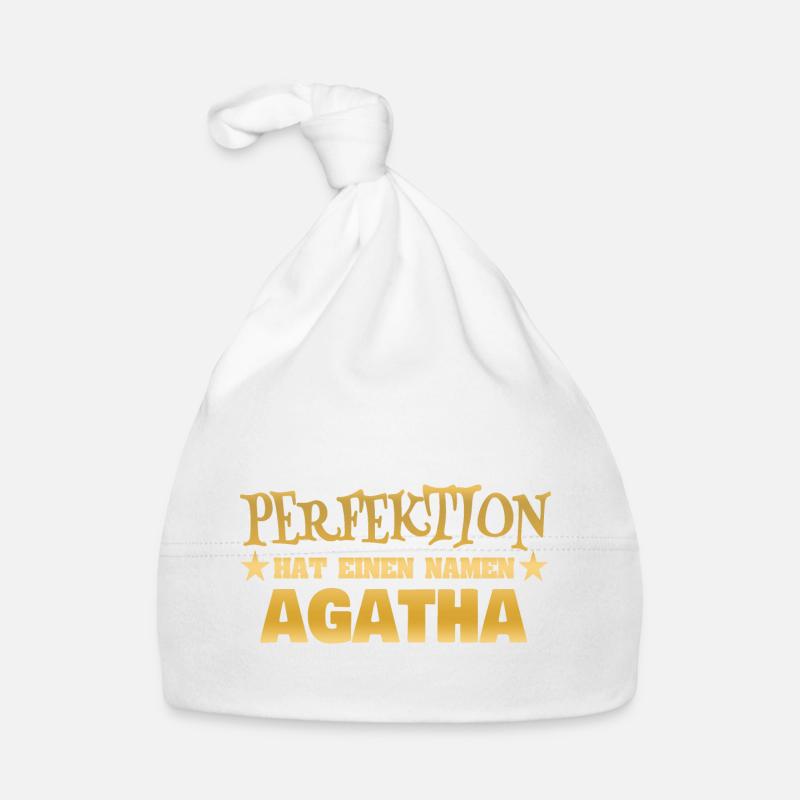 Spruch Agatha Baby Bio-Mütze