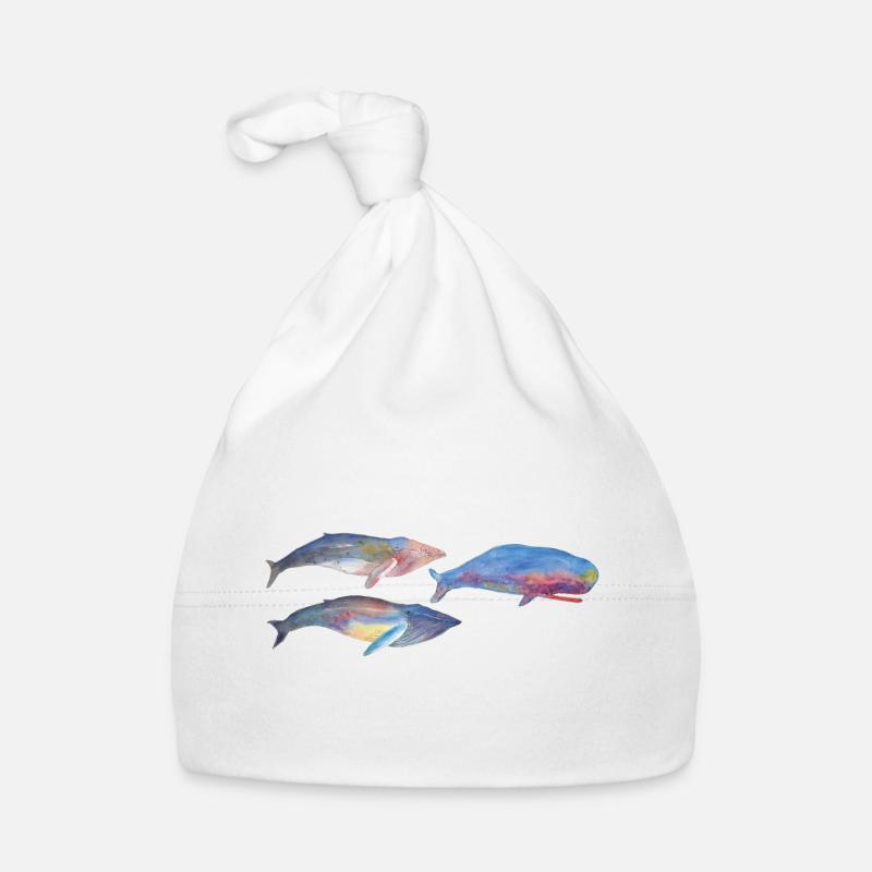 Wale Panorama Becher Baby Bio-Mütze