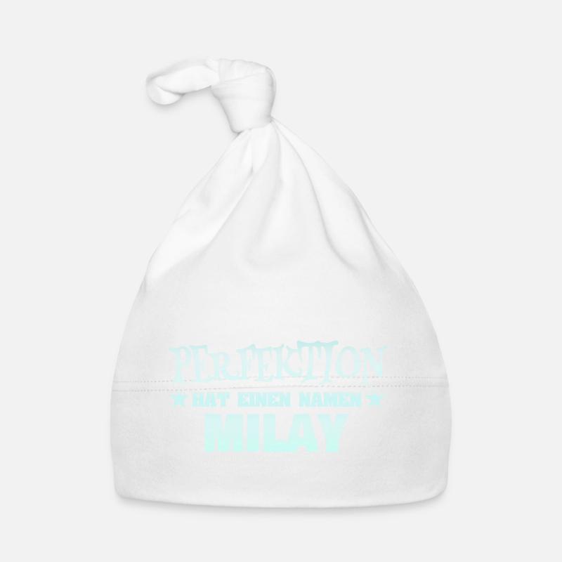 Milay as a woman's name Organic Baby Cap