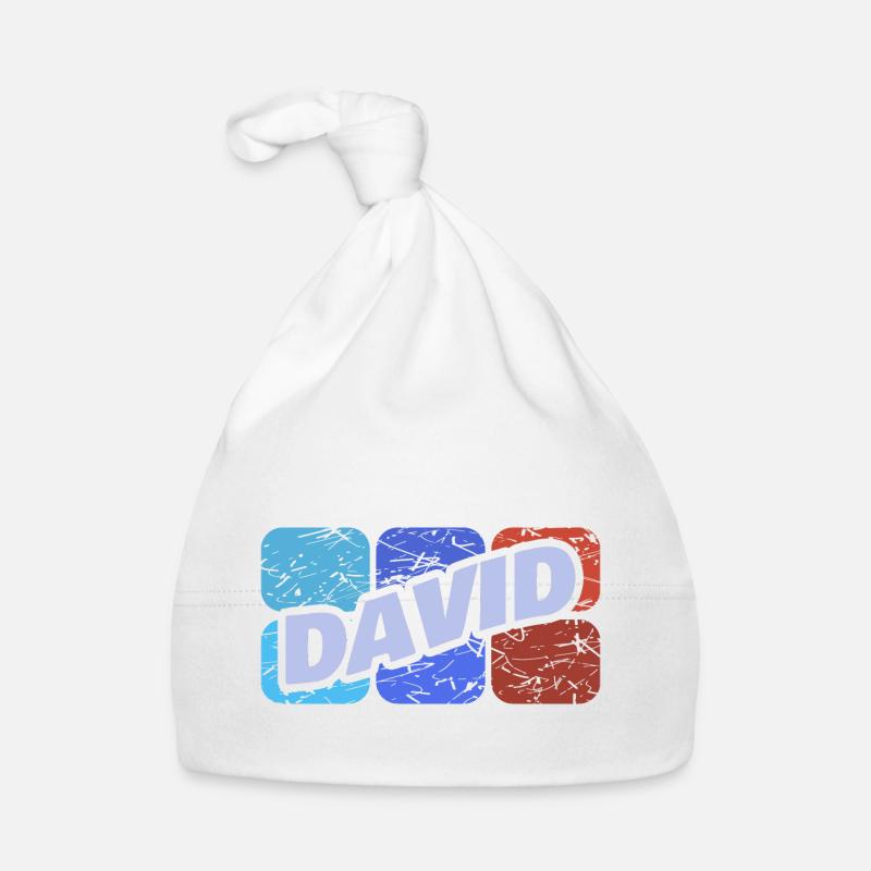 David als David Baby Bio-Mütze