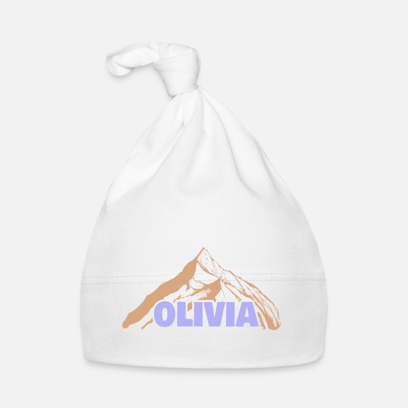 Gift for Olivia Organic Baby Cap