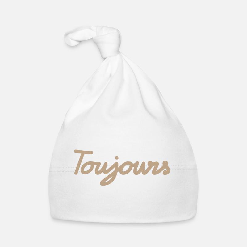 Always – Zeitloses und romantisches Design Baby Bio-Mütze