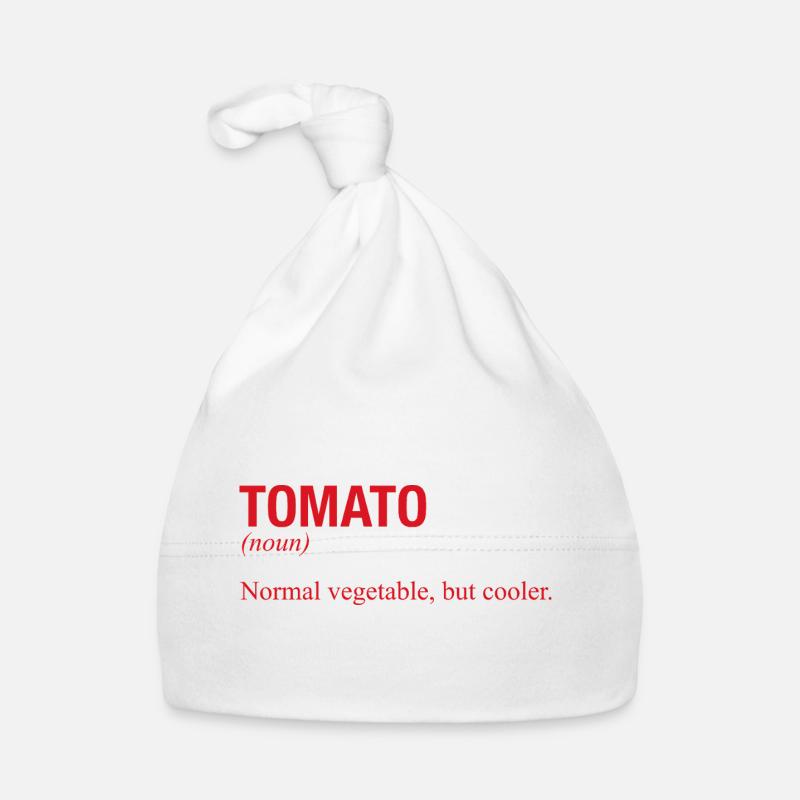 TOMATO Tomate Organic Baby Cap