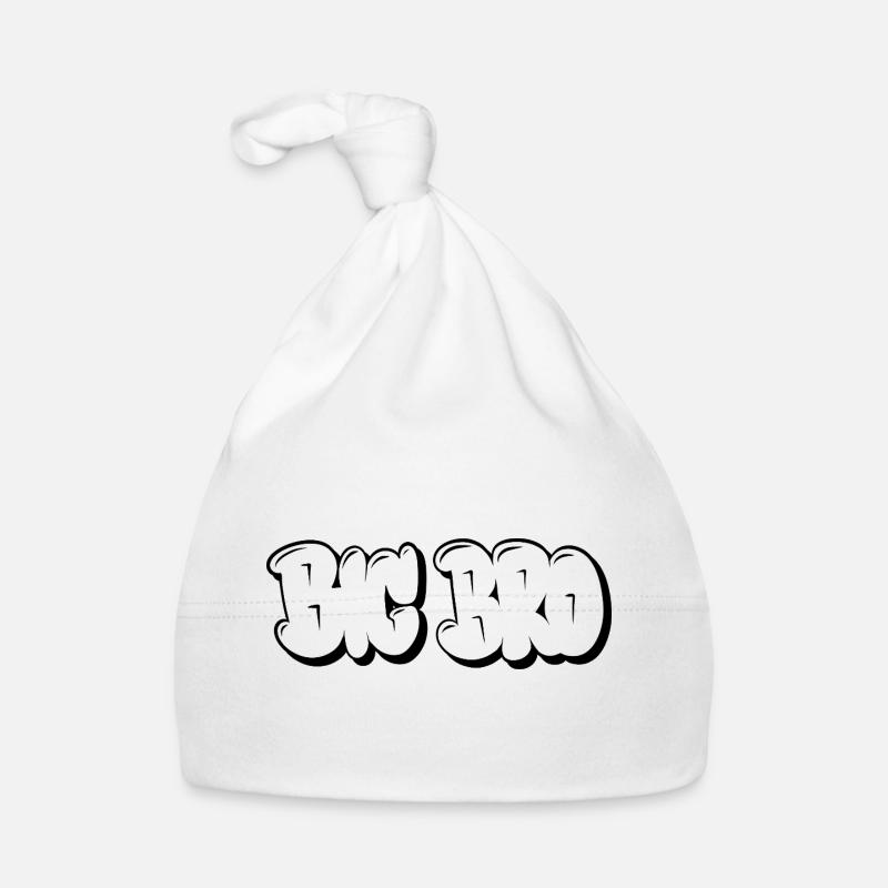 Grand Frère - Bonnet bio Bébé - blanc