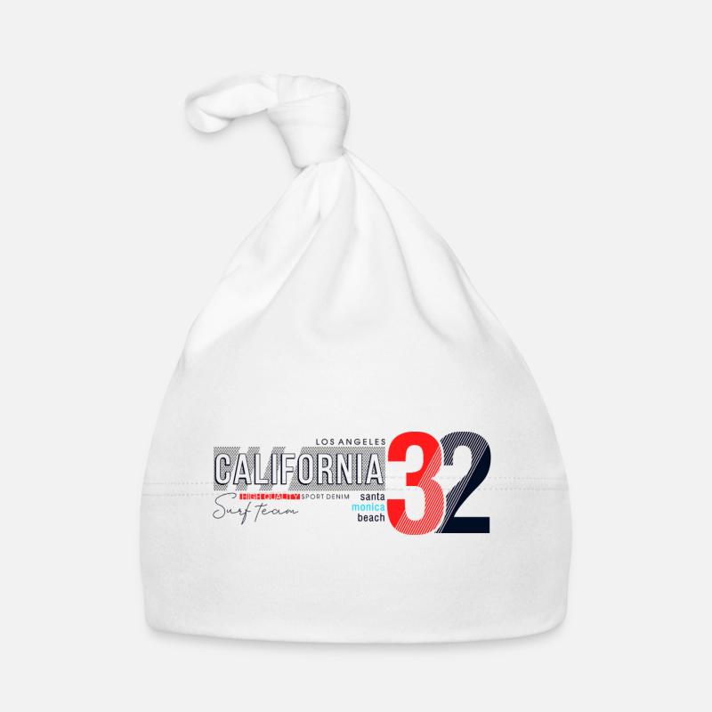 Conception de l’équipe de surf de Californie Bonnet bio Bébé