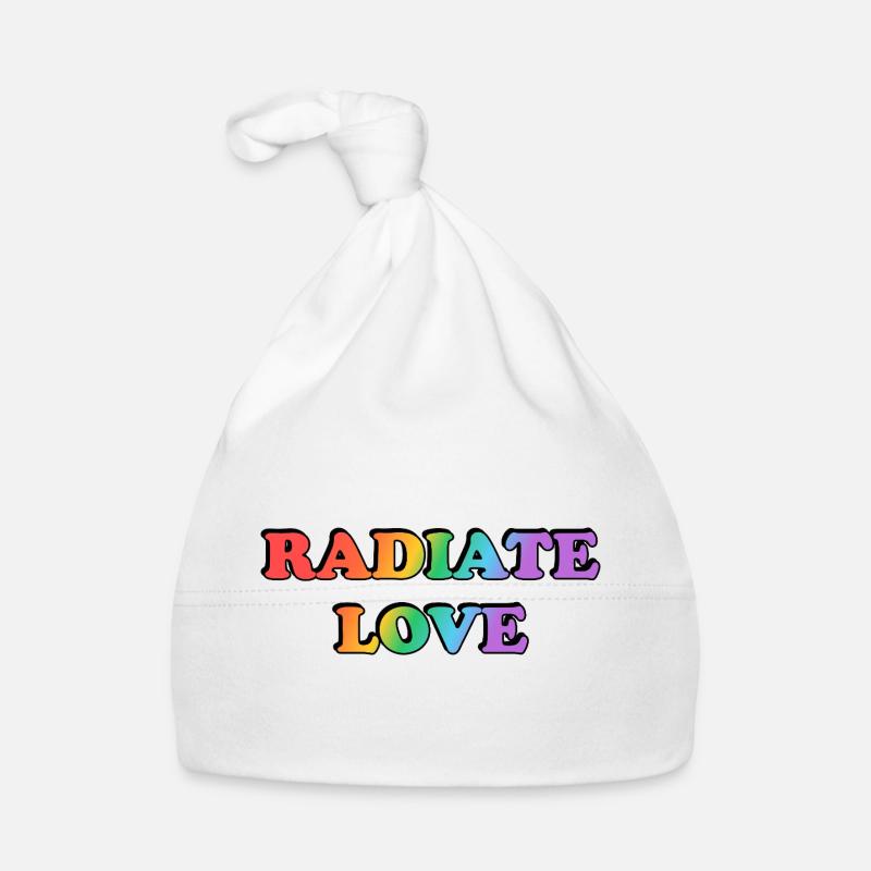 Radiate Love Rainbow Gradient Bonnet bio Bébé