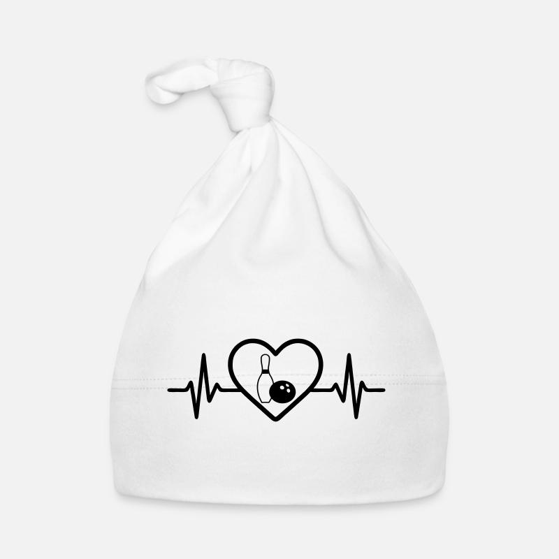 Bowling Herz Freizeit Baby Bio-Mütze