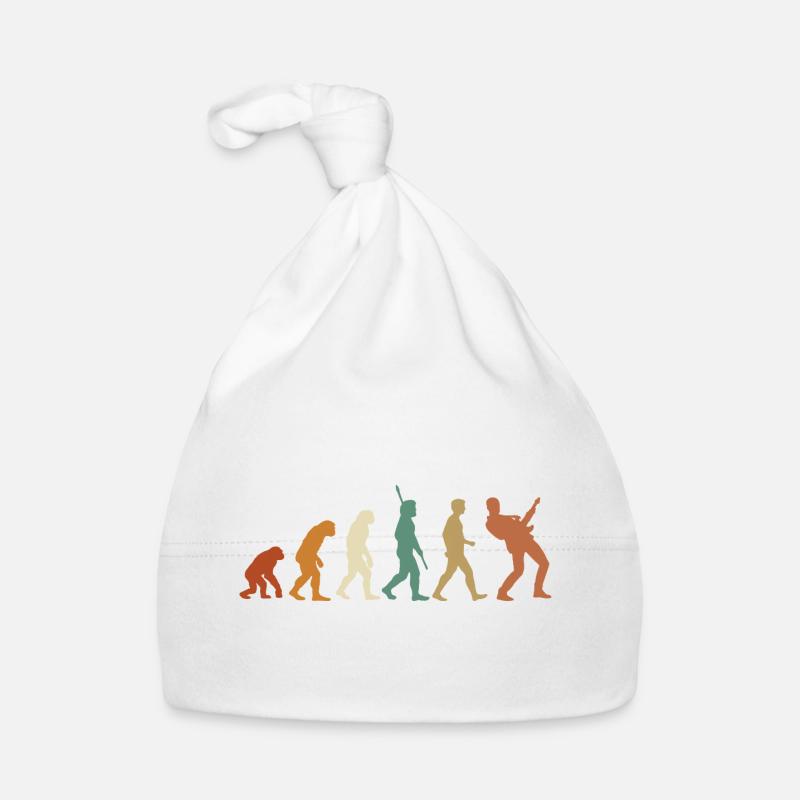 Evolution Music Rock Basse Guitare Bonnet bio Bébé