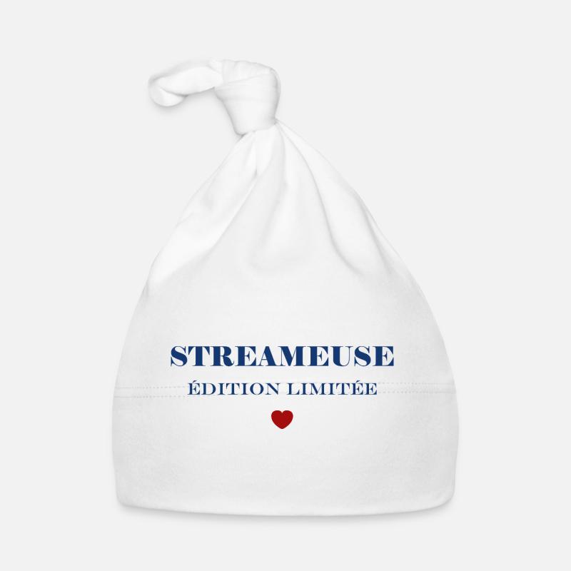 Streamer Baby Bio-Mütze