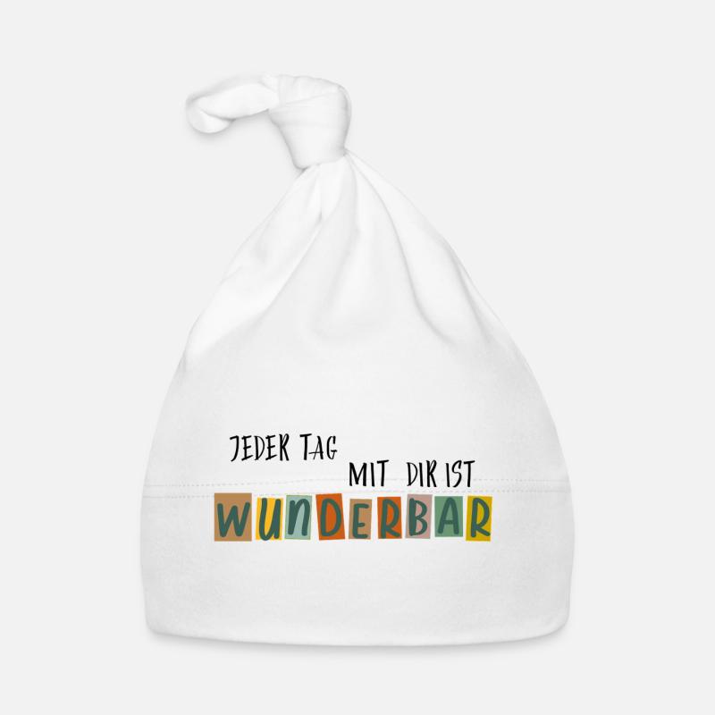 Wunderbar  Baby Bio-Mütze